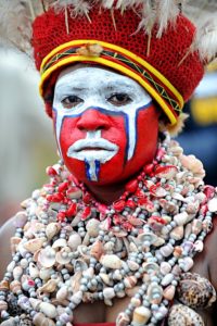 Papua New Gunie Goroka Traditional Dress by The Keys