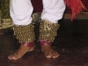 Dancing feet at private performance