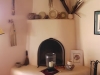 Lois Ellen Frank\'s fireplace