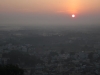 Sunrise from the top of the temple